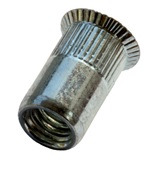 Заклепка алюминиевая с внутренней резьбой М10 и потайным бортиком, 1000 шт. 02AL01C10010 ― SKytools